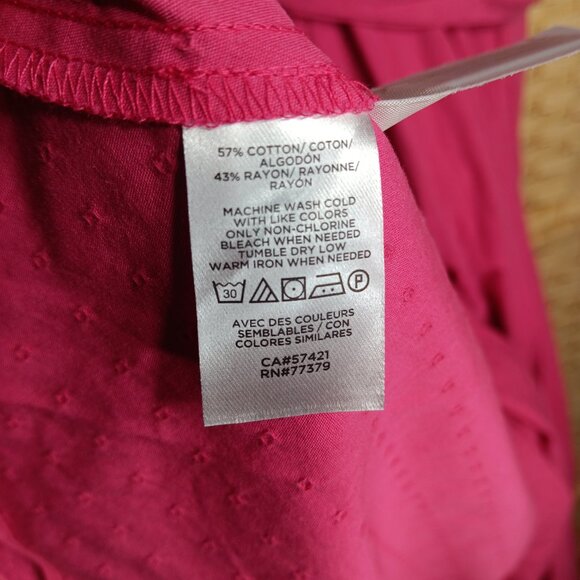 Ann Taylor Lot of 2 Dresses Peasant Midi and Floral Mini Shirt Dress - Picture 9 of 14